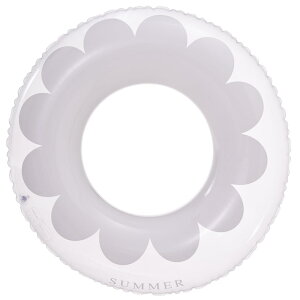 【送料無料】#2 子供浮き輪 ビーチ用 スイミング 水泳用品 水遊び用品 外遊び 海水浴 浮き輪 うきわ ビーチ フロート プール 海 川 アウトドア キッズ 子供 子供用品 花柄 透明 クリア シン