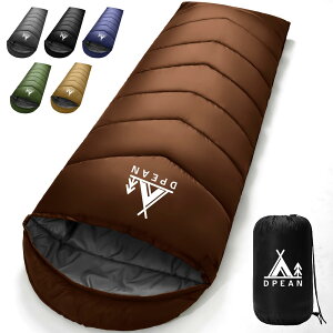 【送料無料】寝袋 DPEAN シュラフ 夏用 冬用 来客用布団 封筒型 超軽量 超暖かい 耐寒防水 コンパクト 簡単収納 車中泊 防災用 アウトドア キャンプ 丸洗い可能 収納袋付き 春夏秋冬の使用可