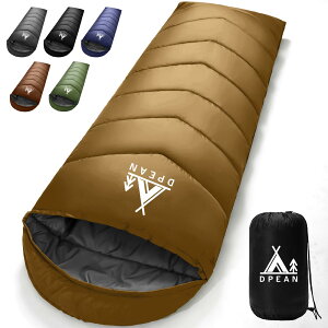 【送料無料】寝袋 DPEAN シュラフ 夏用 冬用 来客用布団 封筒型 超軽量 超暖かい 耐寒防水 コンパクト 簡単収納 車中泊 防災用 アウトドア キャンプ 丸洗い可能 収納袋付き 春夏秋冬の使用可