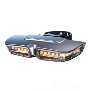 【送料無料】Excras 自転車テールライト リモコン付き 左折右折ウィンカー 長時間持つ USB充電 防水 高輝度 360°調整可能 自転車の方向指示器 警告灯 LEDバイクウインカーライト リアライト 事