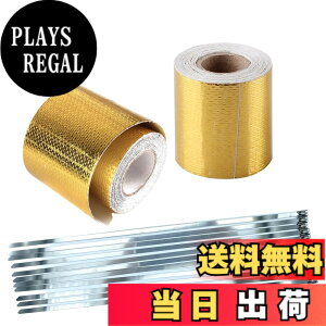 �y���������zTIGRE BLANC �T�[�� �e�[�v �f�M �ՔM �ϔM 350�x �ȉ� �^�C���b�v �t�� �}�t���[ �C���e�[�N �p�C�v �G���W�� 5m 5cm 2�� �Z�b�g �F�F�S�[���h�A�T�C�Y�F����5mx��5cm