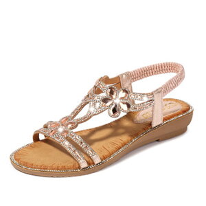 �y���������z[APOSITV] �r�W���[ �T���_�� ���f�B�[�X �t���b�g�q�[�� ���炫�� ���C���X�g�[�� �؂����� ���[�q�[�� �F�F�s���N�A�T�C�Y�F23.5 cm