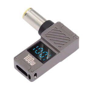 yzNFHK USB C - DC A_v^[AUSB C X - DC 5.5x2.5mm o WbN vO PD 100W m[gp\R[dA_v^[Abg\t FFubN