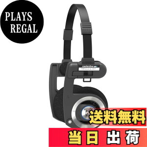 �y���������zKoss PortaPro On Ear Headphones with �P�[�X (Black) �y���s�A���i�z �F�F�u���b�N