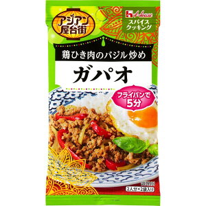 【送料無料】ハウス スパイスクッキングアジアン屋台街 10個 サイズ:6.9グラム (x 20)