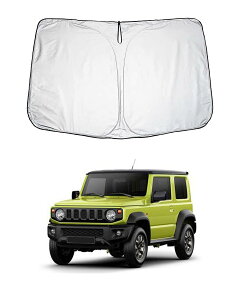 【送料無料】車用サンシェード フロントガラス用 スズキ 新型 ジムニー JB64W JB74W /ジムニー シエラ JB64 JB74 小型 車中泊 折り畳み式 カーアクセサリー カスタム パーツ