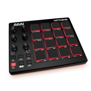 【送料無料】Akai Professional USB MIDIコントローラー 16パッド 4フェーダー 音源ソフト付属 サイズ:16のMPCドラムパッド