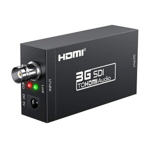 yzBLUPOW SDI to HDMI Ro[^[ 3G-SDI/HD-SDI/SD-SDI to HDMIϊ sdi hdmi ϊ sdi-hd ϊ 1080PΉ ESDی@\ VA06 FFSDI to HDMIATCYFSDI to HDMI