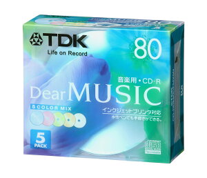 yzTDK CD-R yp 80 J[~bNX CNWFbgv^Ή 5pbN CD-RDE80CPMX5N