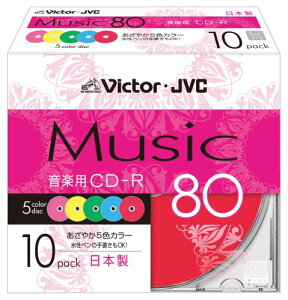 yzVictor ypCD-R 80 J[v^u 10 { CD-A80XR10