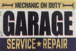 【送料無料】speed mao アメリカン ヴィンテージ風 雑貨 ガレージ 玄関マット 屋外 土足用 色:バリエーション、サイズ:40cm×60cm