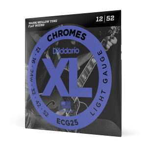 【送料無料】D'Addario ダダリオ エレキギター弦 フラットワウンド ECG 【国内正規品】 サイズ:.012-.052