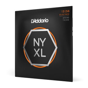 【送料無料】D'Addario ダダリオ エレキギター弦 NYXL 【国内正規品】 サイズ:013-056 (3弦巻き弦)