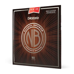 【送料無料】D'Addario ダダリオ アコースティックギター弦 ニッケルブロンズ 【国内正規品】 サイズ:Medium .0135-.056 (Balanced Tension)