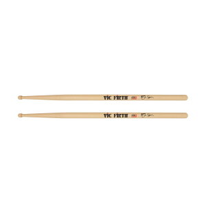 【送料無料】VIC FIRTH ヴィックファース Signature Series Ash Soan ドラムスティック 14.0x406mm バレル ヒッコリー ダブルグレイズラッカー VIC-SSOA