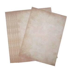 【送料無料】Archnote ヴィンテージペーパー ビンテージ アンティーク ヴィンテージ 紙 ペーパー A4 印刷 レトロ 50枚セット 色:Aタイプ 50枚