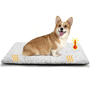 【送料無料】Little Beanペット用ホットマット 電気不用 体温で蓄熱 ペットベッド 猫 犬用 ベッドマット 柔らかい 暖かい ペットクッション 物理的保温 秋冬 寒さ対策 洗える 速乾 消臭 滑り止