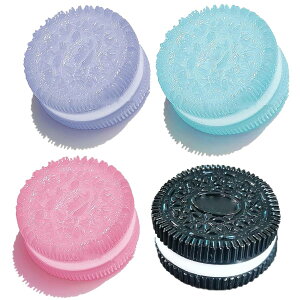 【送料無料】ピンククッキースクイーズ、タバスクイーズストレス解消おもちゃ、ビスケットストレス解消おもちゃ、挟むサンドイッチシミュレーションおもちゃ、ウルトラソフト減圧通気