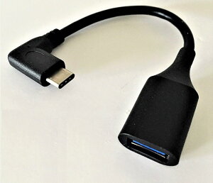 yzF.WaveyzUSB3.1 Type[C & USB3.0 OTG L^ ϊRlN^[ P[u 17cm (ubN) @USB3.1 Type-c f[^] OTG L@90xP[u Black F Google Nexus 5X/6PANokia N1 ^v