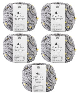 yzE[ knitworm ю 5ʃZbg Knitworm Pom Pom Paper yarn ||y[p[[  30g(51m) FF103.O[×CG[
