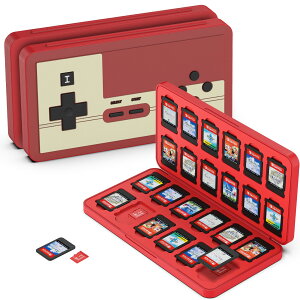 yzGeeRic 24 Q[J[h [{bNX XCb` Ή \tgP[X 24Micro SD [J[h [ Switch/Switch Lite/Switch OLED fΉ RpNg ^ y ho ^ 