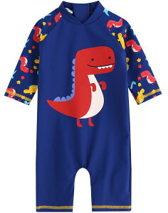 yz[Vaenait Baby] 0-24 OJbg UVJbg bVK[h xr[ q c Aj}LN^[ ԕ  s[X  Gu Baby Swimsuit FFBaby Dino PopATCYFS