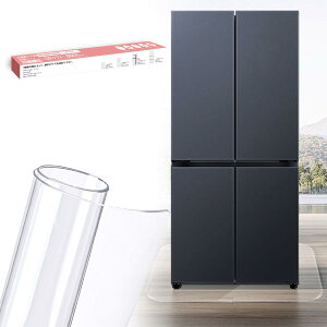 【送料無料】冷蔵庫 マット 冷蔵庫マット シート 透明マット PVCマット 床保護マット フローリング保護シート 冷蔵庫キズ防止マット クリアマット フロアマット 凹み防止 厚さ2mm XS S M L 49*60