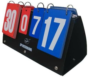 【送料無料】ハンディ携帯式 卓球 ハンディ バレーボール スコアボード 組み立てカンタン バドミントン 得点板 色:ブルー