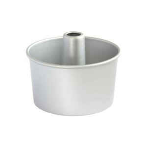 【送料無料】つなぎ目のない極厚 トール シフォンケーキ型 17cm 浅井商店オリジナル 色:シルバー