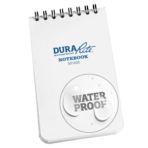 yzRite in the Rain h(DURARITE) FFWhiteATCYF3x5 Top Spiral Notebook