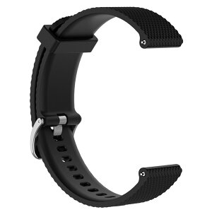 【送料無料】LICHIFIT Garmin Vivoactive3用バンド ガーミンウォッチ交換ベルト シリコーン製腕時計バンド 通気穴設計 ガーミンVivoactive交換バンド 色:ブラック、サイズ:L