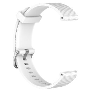 【送料無料】LICHIFIT Garmin Vivoactive3用バンド ガーミンウォッチ交換ベルト シリコーン製腕時計バンド 通気穴設計 ガーミンVivoactive交換バンド 色:ホワイト、サイズ:S