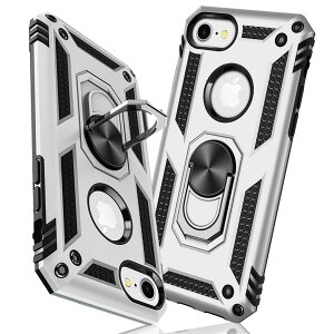 yziPhone 6 Plus P[X/iPhone 6S Plus P[X O ϏՌ Ռz h~ Sʕی Jی X^ht TPU+PCop[ wh~΍ d\ 360x] ho ԍڃz_[Ή 