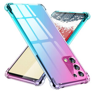 【送料無料】TMUJWS OPPO A54 5G ケース/OPPO A74 5G ケース シリコン クリア グラデーション ソフトケース 薄型 軽量 OPG02 ケース 耐衝撃 レンズ保護 オプポ a54 5g ケース/オプポ a74 5g ケース 全面保護