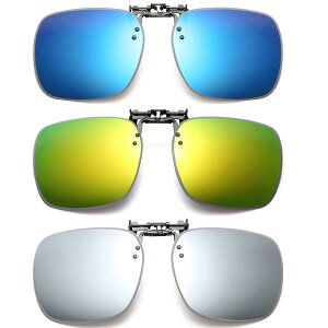 yz[FRAZALA] 3 PACK NbvI Ό TOX ˏグ OJbg UV400 O|NbvTOX O̊p jp FFBlue + Orange + Silver