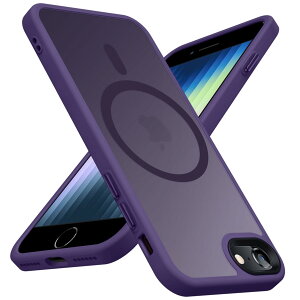 yzTMUJWS iPhone SE3 pP[X/iPhone SE2 pP[X/iPhone 8E7 pP[X MagneticΉ NA ϏՌ Ռz }Olbg ČRMILKi SʕیJo[ ACtHse3/se2/8/7 pP[X  4.