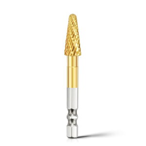 【送料無料】1個超硬バー タングステンバー ロータリーヤスリ タングステン製 リューター ビット 加工 ロータリーバー 高速度 工具 切削 研磨用 サイズ:LX-Ф10mm