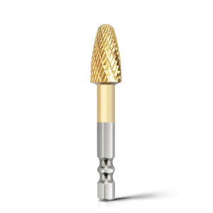 【送料無料】1個超硬バー タングステンバー ロータリーヤスリ タングステン製 リューター ビット 加工 ロータリーバー 高速度 工具 切削 研磨用 サイズ:FX-Ф12mm