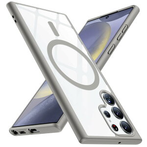 yzTMUJWS Galaxy S23 Ultra pP[X MagneticΉ NA ϏՌ Ռz }Olbg ČRMILKi SʕیJo[ MNV[ s23 EgpP[X  6.8C` }bg Xgbv