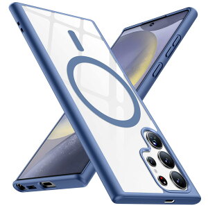 yzTMUJWS Galaxy S24 Ultra pP[X MagneticΉ NA ϏՌ Ռz }Olbg ČRMILKi SʕیJo[ MNV[ s24 EgpP[X  6.8C` }bg Xgbv
