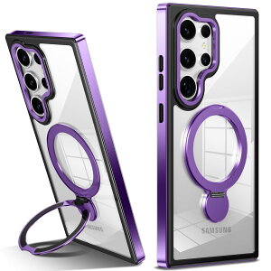 yzTMUJWS Galaxy S24 Ultra pP[X SC-52E SCG26 P[X MagneticΉ 360°]X^h cΉ CX[dΉ MNV[ s24 ultraP[X ČRMILKi ϏՌ ϋv ω  6.8 