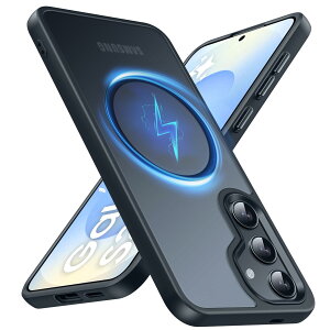 yzTMUJWS Galaxy S25 pP[X MagneticΉ NA ϏՌ Ռz }Olbg ČRMILKi SʕیJo[ MNV[ s25 pP[X 6.2C` }bg Xgbvz[t ς