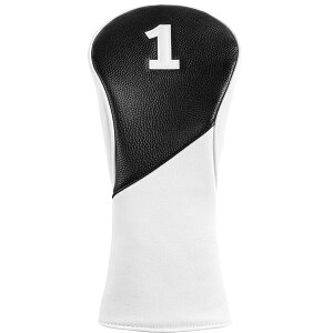 【送料無料】ゴルフヘッドカバー マイクロファイバーレザー 軽量 防水 防塵 耐摩耗 ヘッド保護カバー 440cc 460cc用 ドライバー フェアウェイウッド ユーティリティー 変換ダグ付き メーカー