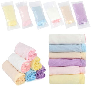 【送料無料】fogman 使い捨てパンツ コットン 綿100% 個包装 入院 ショーツ M〜XXXL 6枚セット 色:白色、サイズ:M