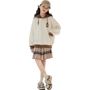 yz[OUBINEWER] ̎q t[ht p[J[ XJ[g 2_Zbg W[W ㉺Zbg q ZbgAbv m  XEFbg gbvX `FbN v[cXJ[g 120-170cm FF