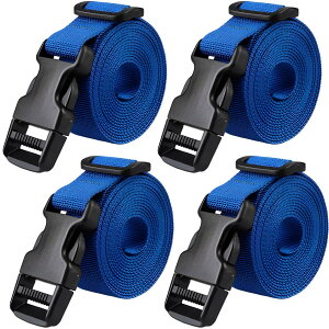 yzfogman ג߃xg Œxg oh X[cP[Xxg ב  ϋv 4{Zbg FFu[ 2mATCYF2.5 cm x 1 m, 2.5 cm x 2 m