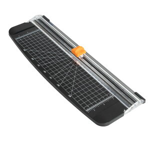 【送料無料】STEELMIGHT ペーパーカッター 裁断機 紙カッター ペーパートリマー スライドカッター A4対応 小型 軽量 ペーパー 写真 名刺 カード裁断 直線切断 定規をつける ポータブル 業務用