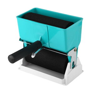 【送料無料】TeamTop ペイントローラー 塗装ローラー 糊付け機 簡易塗装用 ローラーセット 手動 ローラ式 ハンドヘルド 木材加工 滑り止め 省力 便利 流量調整可能 サイズ:6インチ