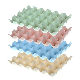 【送料無料】卵ボックス 引き出し式 卵入れ 単層の卵の収納卵のホルダーボックス 透明 玉子収納ケース… 色：G-4階96卵