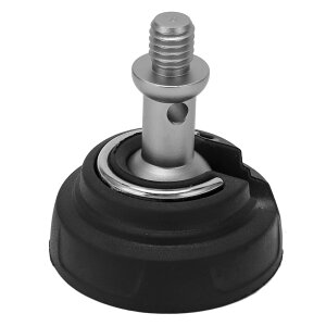 【送料無料】50mmユニバーサルアンチスリップゴム製三脚足スパイク、3/8インチスレッド三脚フットパッドの交換用、滑らかで不均一な表面、写真アクセサリー、耐久性があり、食べやすい